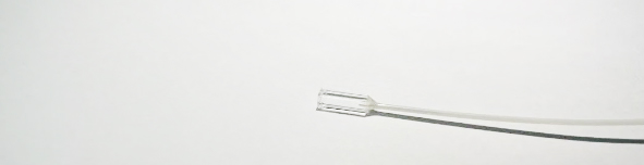 Figure 1: Physical Image of Silicon Photonic Chip Coupling Connection